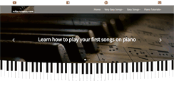 Desktop Screenshot of piano-tutorials.com